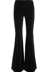 ALICE AND OLIVIA JINNY VELVET FLARED trousers