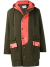 HENRIK VIBSKOV QUILTED PANEL COAT