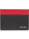 PRADA SAFFIANO LEATHER CARD HOLDER