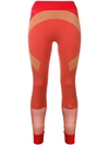 ADIDAS BY STELLA MCCARTNEY MESH PANEL LEGGINGS