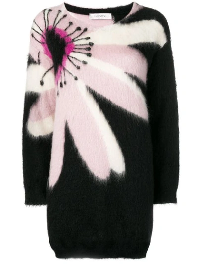 VALENTINO FLORAL INTARSIA JUMPER 