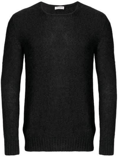 Al Duca D'aosta 1902 Crew Neck Sweater - 黑色 In Black