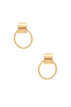 Jenny Bird Faye Hoop Earrings In Gold