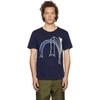 BLUE BLUE JAPAN BLUE BLUE JAPAN INDIGO BASSEN DYE NOSHI T-SHIRT