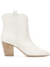 LAURENCE DACADE LAURENCE DACADE SHERYLL 70 ANKLE BOOTS - 白色