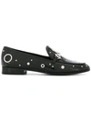 Senso Carly I Studded Loafers In Black