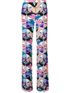 EMILIO PUCCI EMILIO PUCCI GRAPHIC HIGH-WAISTED TROUSERS - 中性色