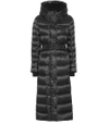 BURBERRY HOODED LONG DOWN PUFFER COAT,P00345559