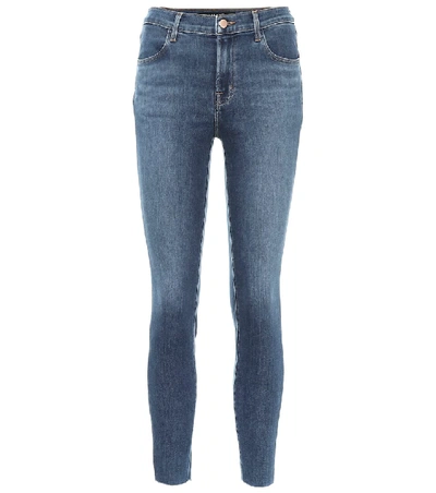J Brand Alana High-rise Skinny Jeans In Blue