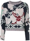 ONEFIFTEEN FLORAL PATTERN SWEATER