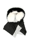 VALENTINO VALENTINO FUR INSERT SCARF