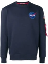 ALPHA INDUSTRIES CREW NECK SWEATSHIRT