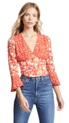 FREE PEOPLE Lady Bohemian Blouse