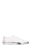 COMMON PROJECTS ACHILLES LOW WHITE LEATHER SNEAKERS,10725182