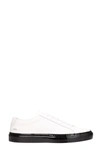 COMMON PROJECTS ACHILLES LOW WHITE LEATHER SNEAKERS,10725074
