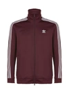 Adidas Originals Beckenbauer Track Jacket In Prugna Bianco