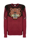 KENZO TIGER KNITTED SWEATER,10727640