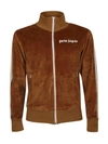PALM ANGELS CHENILLE TRACK JACKET,10724870