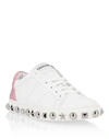 PHILIPP PLEIN LO-TOP SNEAKERS PLAYBOY-IN STOCK-FUXIA,A18SWSC1068PLE075N33