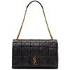 SAINT LAURENT Black Jamie Giant  Carré Rive Gauche Chain Bag