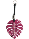 VALENTINO GARAVANI LEAF BAG CHARM