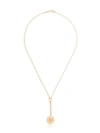 FOUNDRAE 18KT YELLOW GOLD WHOLENESS BABY MEDALLION BELCHER CHAIN