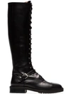 TABITHA SIMMONS ALFRI 20 LEATHER KNEE HIGH BOOTS