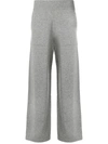 BARRIE FLARED KNITTED TROUSERS