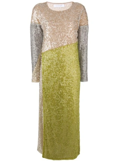 Walk Of Shame Sequin Dress In Green