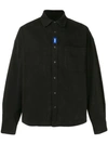 ADER ERROR ADER ERROR OVERSIZED SHIRT - BLACK