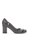 SARAH CHOFAKIAN LEATHER PUMPS