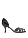 Sarah Chofakian Leather Sandals In Black
