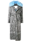 GIADA BENINCASA GIADA BENINCASA CLARA BELTED COAT - GREY