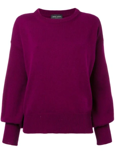 Roberto Collina Oversized Sweater - 紫色 In Purple