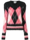 BALLANTYNE DIAMOND KNIT SWEATER