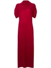 BEN TAVERNITI UNRAVEL PROJECT CASHMERE KNITTED LONG DRESS