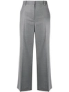 THE ROW FLANNEL CROPPED TROUSERS