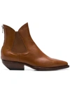 OFFICINE CREATIVE OFFICINE CREATIVE CLASSIC COWBOY BOOTS - BROWN