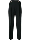 INCOTEX METALLIC BUTTON TROUSERS