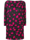 MARC JACOBS GEOMETRIC PRINT DRESS