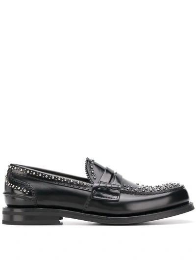 Church's Pembrey Met Loafer With Studs In Black