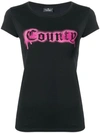 MARCELO BURLON COUNTY OF MILAN FITTED LOGO T-SHIRT