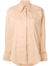 REJINA PYO REJINA PYO OVERSIZED CUFF SHIRT - NEUTRALS