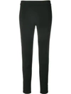 ROQA ROQA JERSEY SKINNY TROUSERS - BLACK