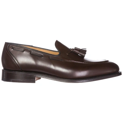 Church's Kingsley 2 Polished-leather Tasselled Loafers In Brown