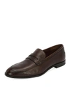 Bally Webb Leather Penny Loafer In Coconut