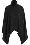 BRUNELLO CUCINELLI SEQUIN-EMBELLISHED CASHMERE AND SILK-BLEND PONCHO,3074457345619229672