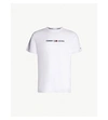 TOMMY JEANS LOGO-EMBROIDERED COTTON-JERSEY T-SHIRT