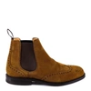 CHURCH'S CHURCH'S CHELSEA BROGUE ANKLE BOOTS