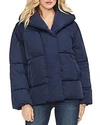 VINCE CAMUTO QUILTED MATTE HOODED JACKET,9058505